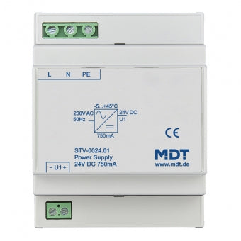 MDT STV-0024.01 Napájací zdroj 750 mA 24 V DC