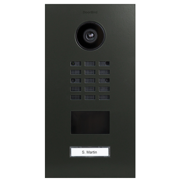 D2201V IP video dverová stanica – RAL 6006