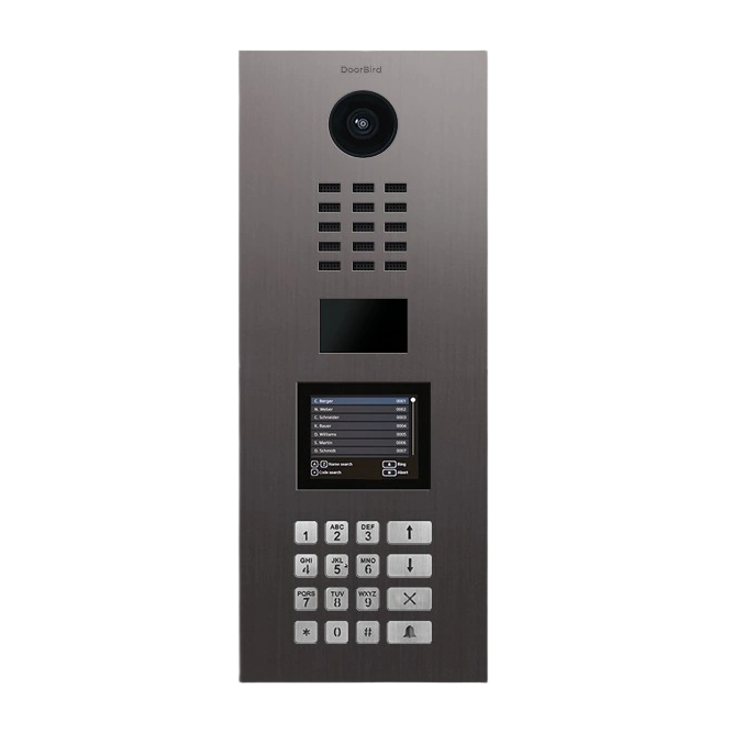 IP Video Door Station D21DKV, keypad, display - 58 versions
