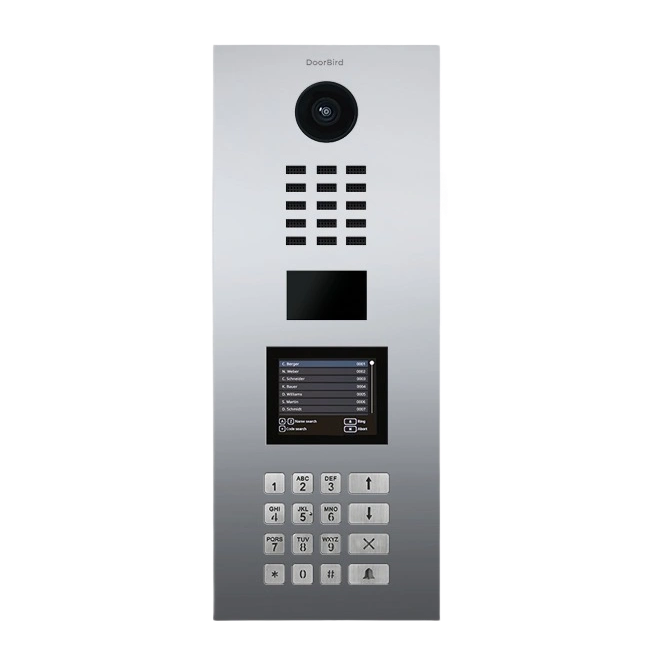 IP Video Door Station D21DKV, keypad, display - 58 versions