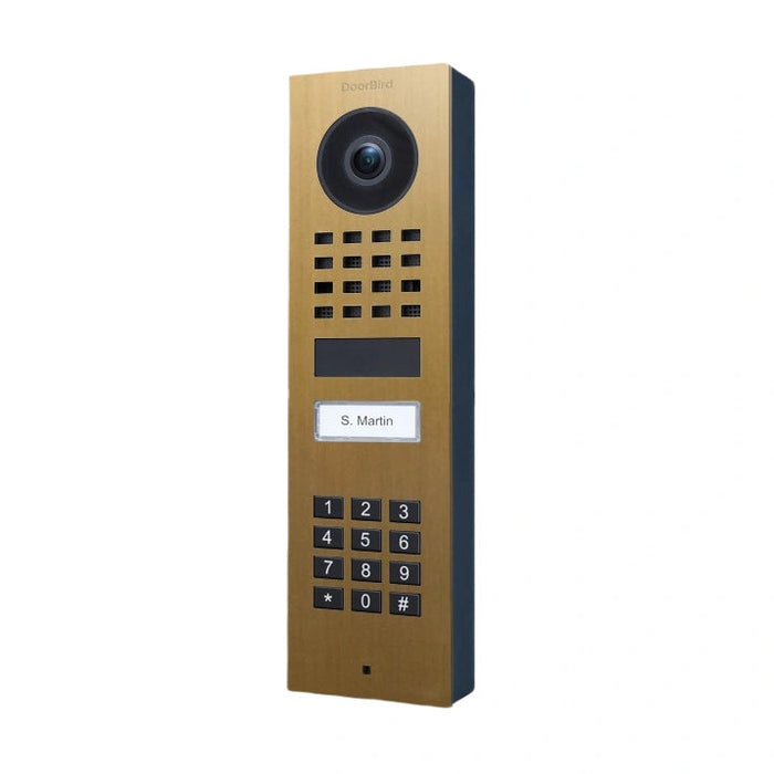 IP Video Door Station D1101KV - surface, 1 button, keypad, Wifi - 26 versions