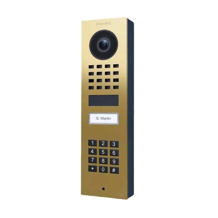 IP Video Door Station D1101KV - surface, 1 button, keypad, Wifi - 26 versions