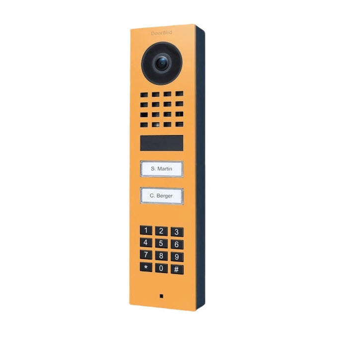 IP Video Door Station D1102KV - surface, 2 buttons, keypad, Wifi - 26 versions