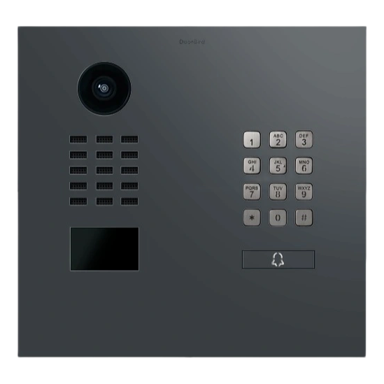 Interphone vidéo IP D2101KH, 1 bouton, lecteur d'empreintes digitales - 58 versions