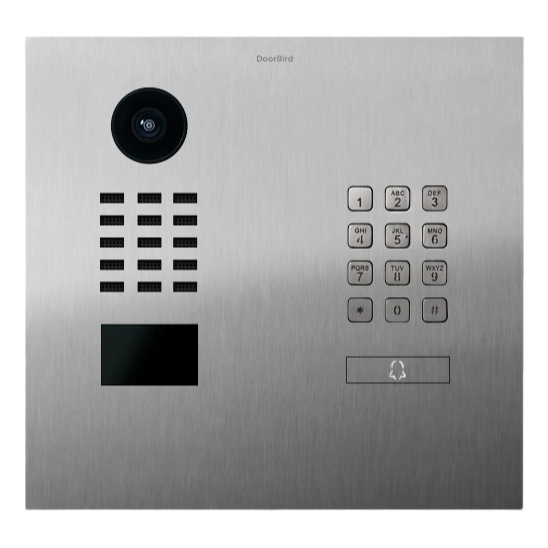 Interphone vidéo IP D2101KH, 1 bouton, lecteur d'empreintes digitales - 58 versions