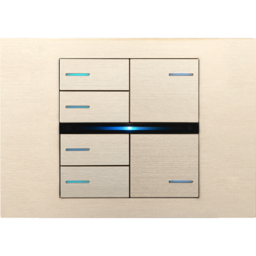 SO08A01KNX-3M OL-U KNX SWITCH 3-Modulový – METAL EDITION