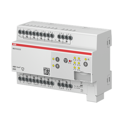 VC/S12.2.2.2 Actionneur de chauffage/refroidissement 12 sorties - KNX Secure