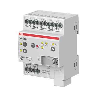 VC/S6.2.2.2 Heiz/Kühlantrieb mit 6 Ausgängen – KNX Secure