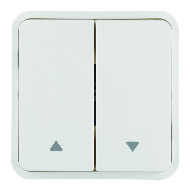 Przycisk zewnętrzny KNX W.1 - 2-krotny, 1 punkt przełączania