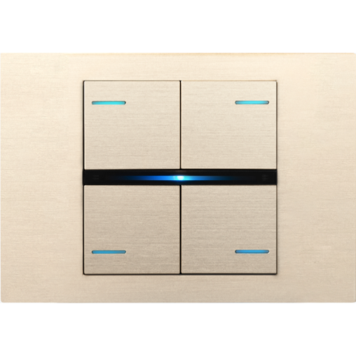 SO08A01KNX-3M OL-U KNX SWITCH 3-Modulový – METAL EDITION