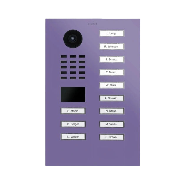IP Video Door Station D2112V, 12 buttons - 58 versions