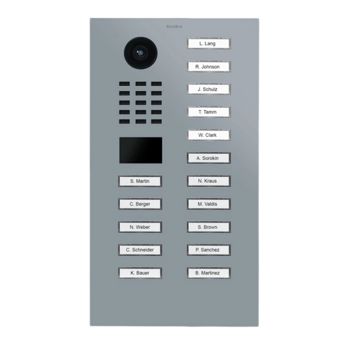 IP Video Door Station D2116V, 16 buttons - 58 versions