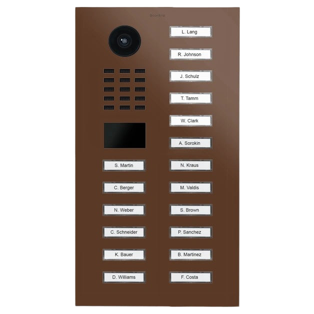 IP Video Door Station D2118V, 18 buttons - 58 versions