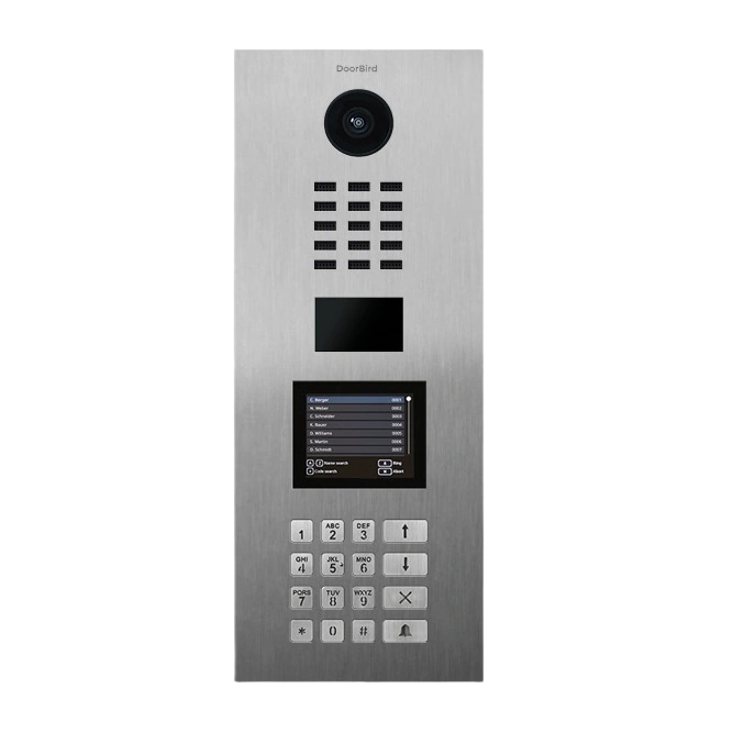 IP Video Door Station D21DKV, keypad, display - 58 versions