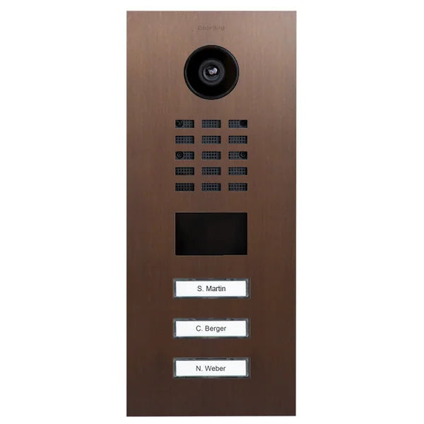 D2203V IP video dverová stanica – Architektonický bronz