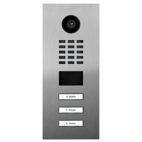 D2203V IP video dverová stanica – Nerezová oceľ V4A brúsená