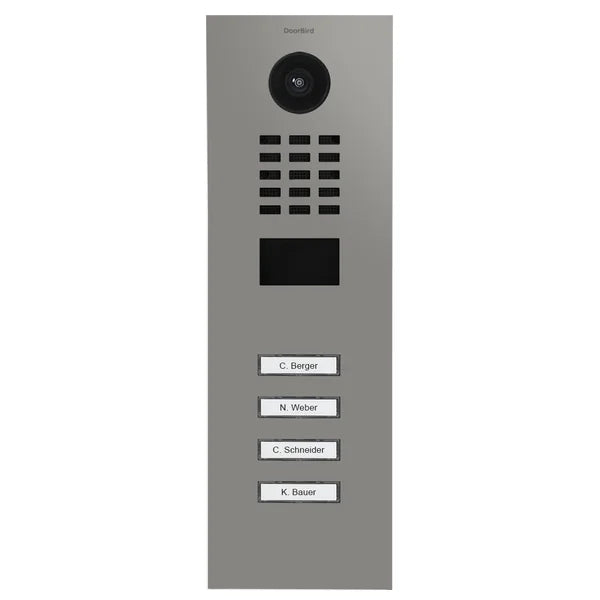 D2204V IP video dverová stanica – RAL 9007