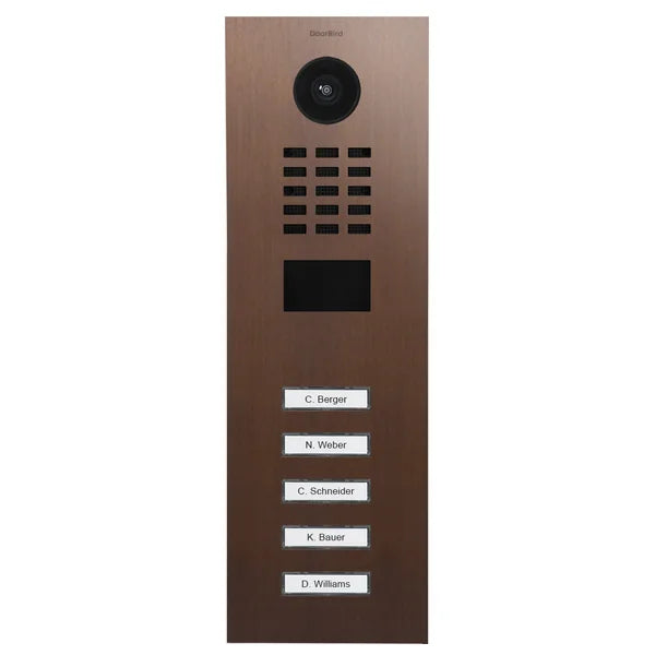 D2205V IP video dverová stanica – Architektonický bronz