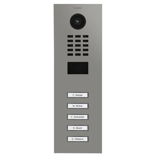 D2205V IP video dverová stanica – RAL 9007