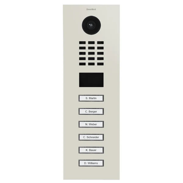 D2206V IP video dverová stanica – RAL 9002
