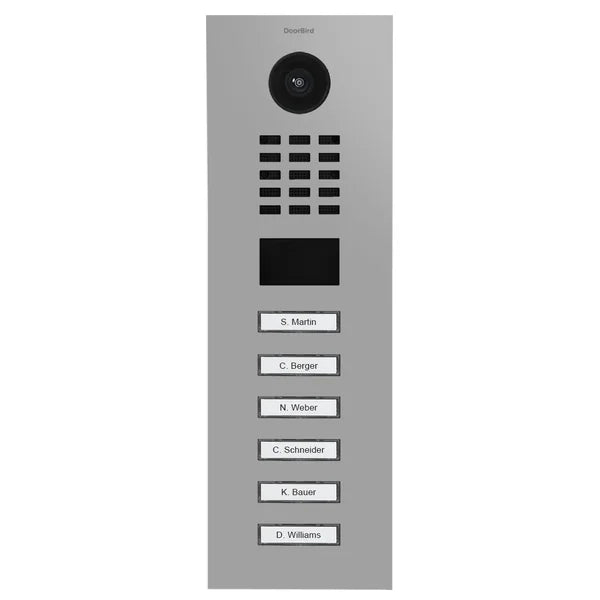 D2206V IP video dverová stanica – RAL 9006