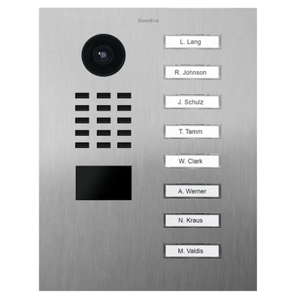 D2208V IP video dverová stanica – Nerezová oceľ V2A brúsená
