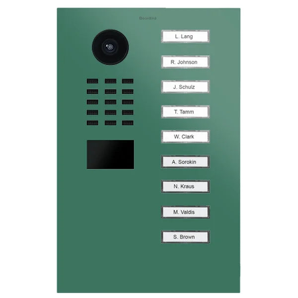 D2209V IP video dverová stanica – RAL 6000