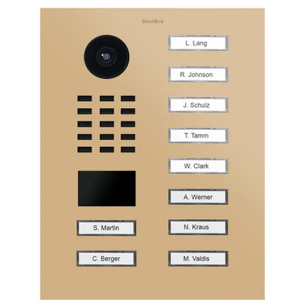D2210V IP video dverová stanica – RAL 1001
