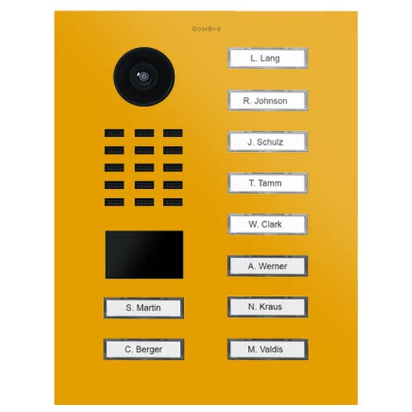 D2210V IP video dverová stanica – RAL 1004
