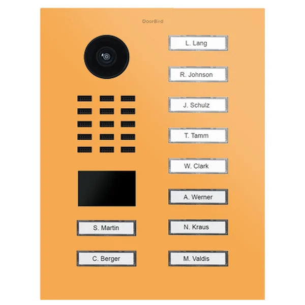 D2210V IP video dverová stanica – RAL 1017