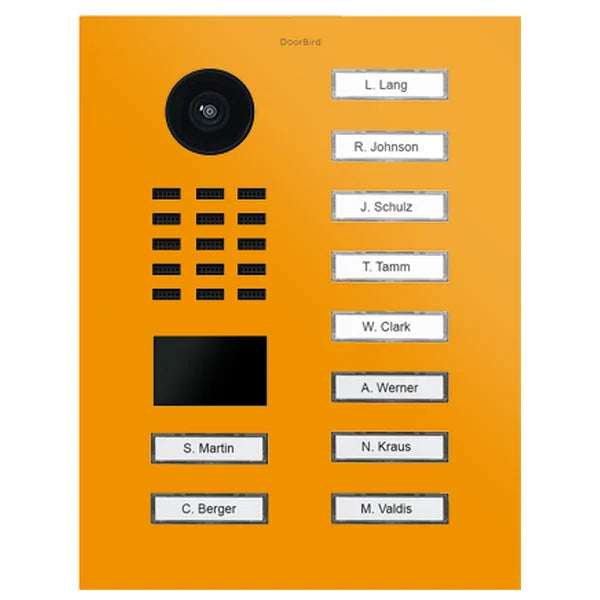 D2210V IP video dverová stanica – RAL 1037