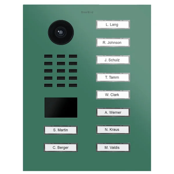 D2210V IP video dverová stanica – RAL 6000