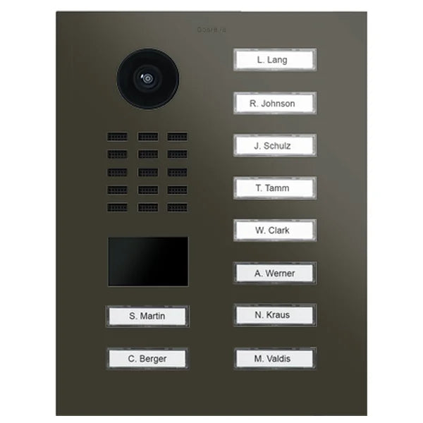 D2210V IP video dverová stanica – RAL 6006