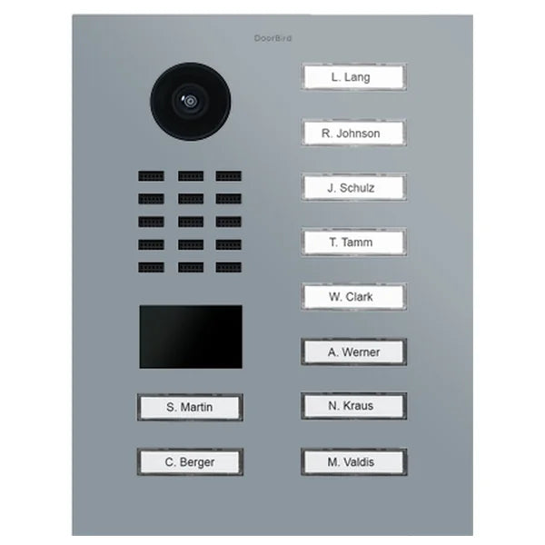 D2210V IP video dverová stanica – RAL 7001
