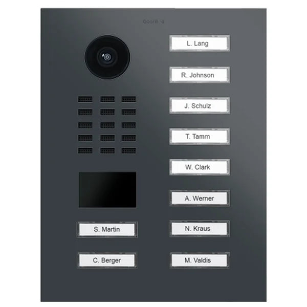 D2210V IP video dverová stanica – RAL 7016