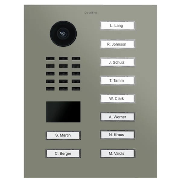 D2210V IP video dverová stanica – RAL 7033