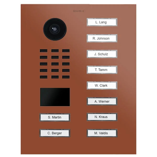 D2210V IP video dverová stanica – RAL 8004
