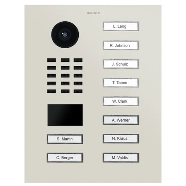 D2210V IP video dverová stanica – RAL 9002