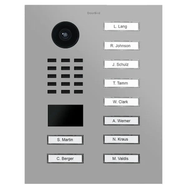D2210V IP video dverová stanica – RAL 9006