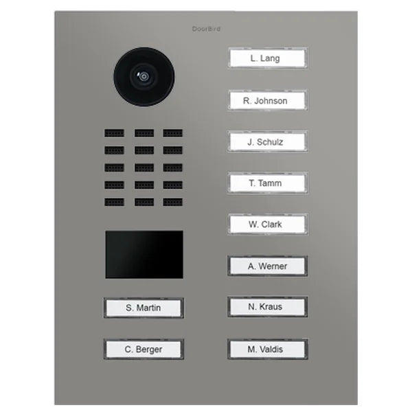 D2210V IP video dverová stanica – RAL 9007