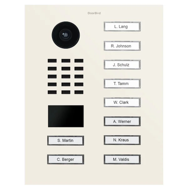 D2210V IP video dverová stanica – RAL 9010