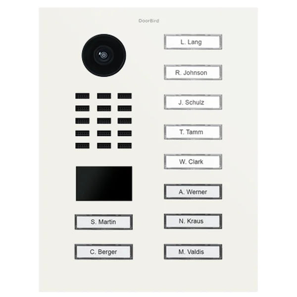 D2210V IP video dverová stanica – RAL 9016
