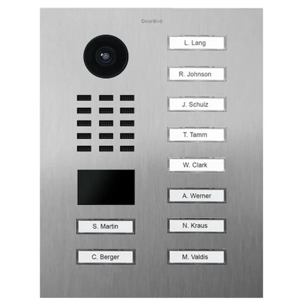 D2210V IP video dverová stanica – Nerezová oceľ V2A brúsená