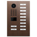 D2211V IP video dverová stanica – Architektonický bronz