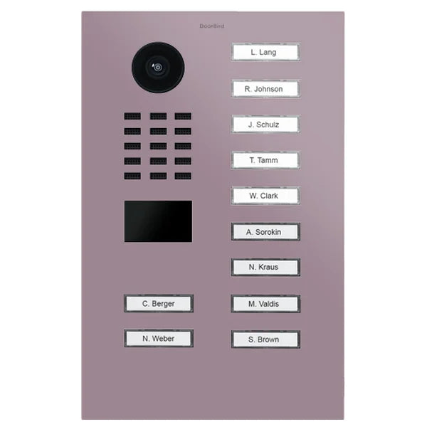 D2211V IP video dverová stanica – RAL 4009