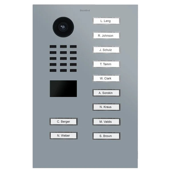D2211V IP video dverová stanica – RAL 7001