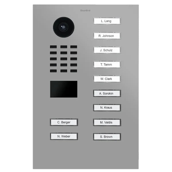 D2211V IP video dverová stanica – RAL 7004