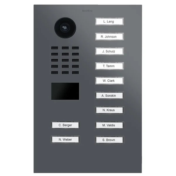 D2211V IP video dverová stanica – RAL 7015