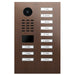 D2212V IP video dverová stanica – Architektonický bronz