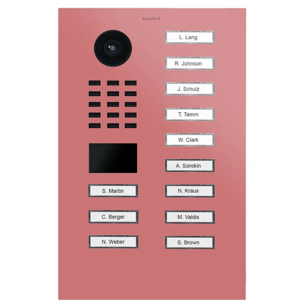 D2212V IP video dverová stanica – RAL 3014